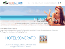 Tablet Screenshot of hotelgliulivi.it